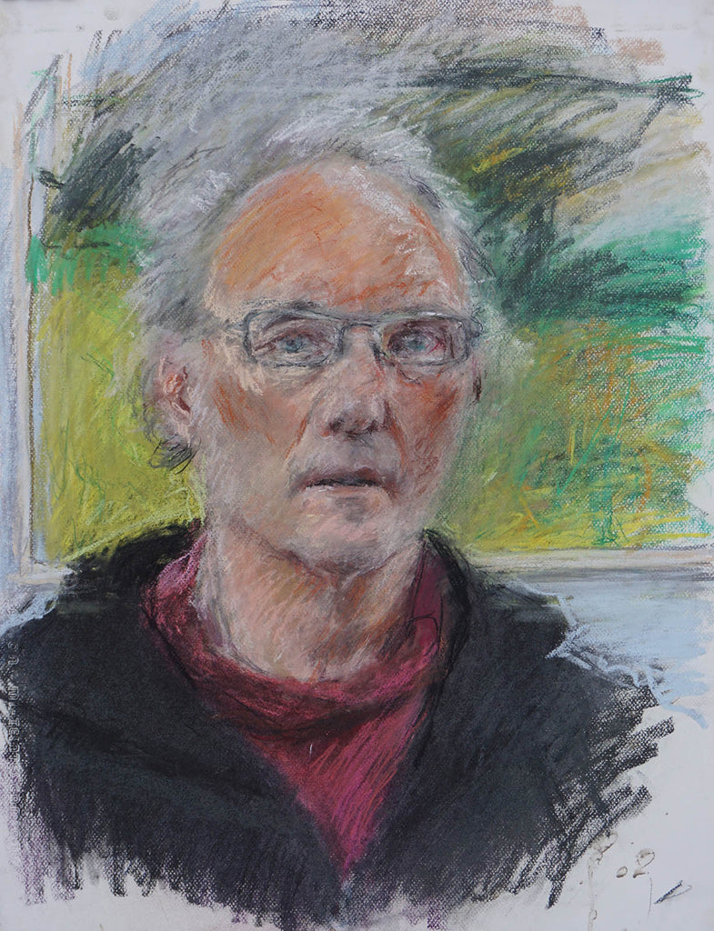 Stephen May artwork 'Self Portrait' at Gallery78 Fredericton, New Brunswick
