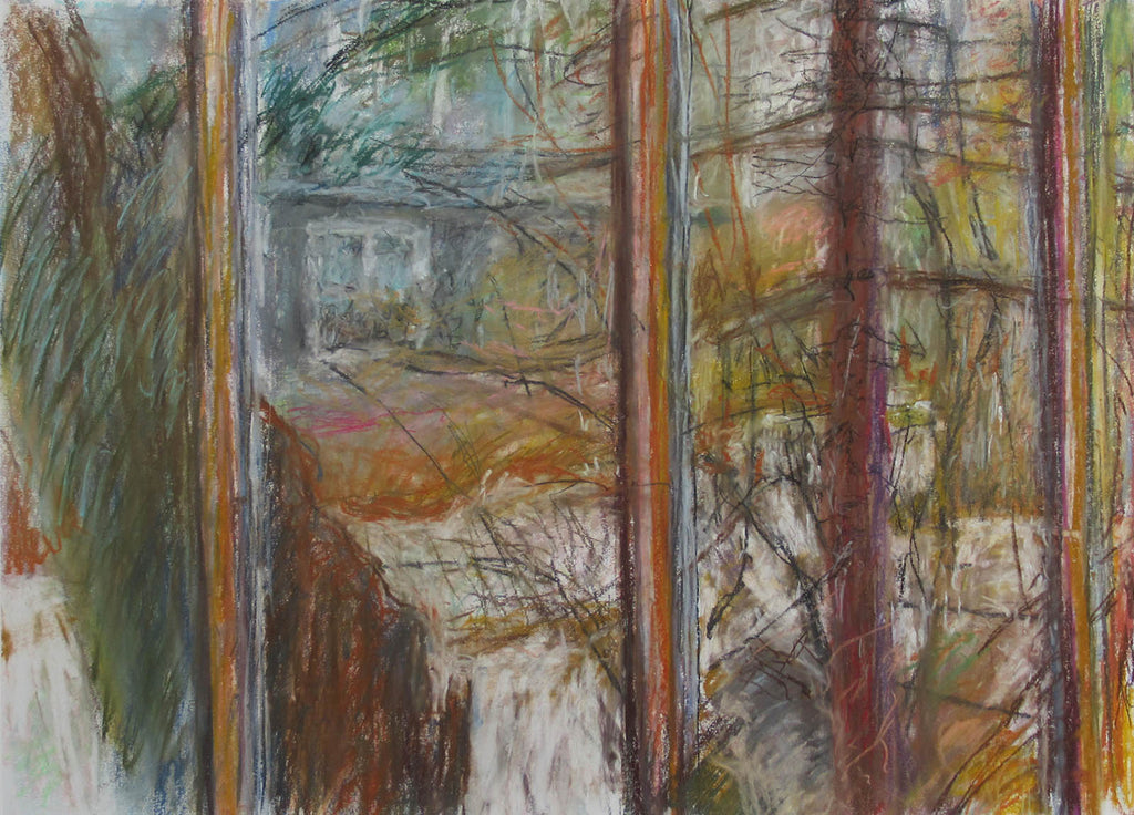 Stephen May artwork 'Through the Window: Overcast' at Gallery78 Fredericton, New Brunswick