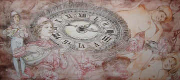David  Silverberg, RCA artwork 'Horloge au Musée d'Orsay' at Gallery78 Fredericton, New Brunswick