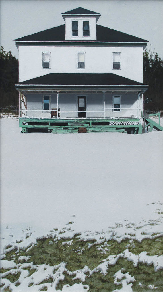 Peter Salmon artwork 'Untitled (Green Deck)' at Gallery78 Fredericton, New Brunswick