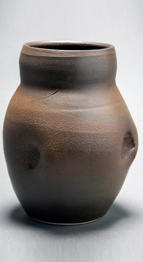 Liz Demerson artwork 'Black Wood Ash Vase #3' at Gallery78 Fredericton, New Brunswick