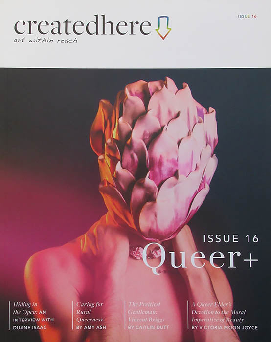 Retail >Books artwork 'CreatedHere Issue 16, Queer+' at Gallery78 Fredericton, New Brunswick