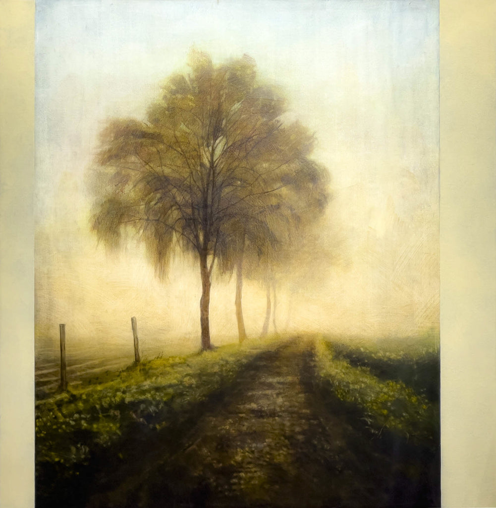 Stephen Hutchings artwork 'Landscape with Road' at Gallery78 Fredericton, New Brunswick