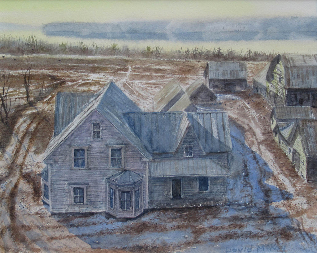 David McKay artwork 'Homestead' at Gallery78 Fredericton, New Brunswick