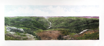 Vicki MacLean artwork 'North Mountain' at Gallery78 Fredericton, New Brunswick