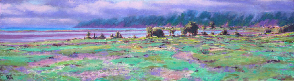 Guy Vézina artwork 'A View of Siknikt (Cape Chignecto)' at Gallery78 Fredericton, New Brunswick