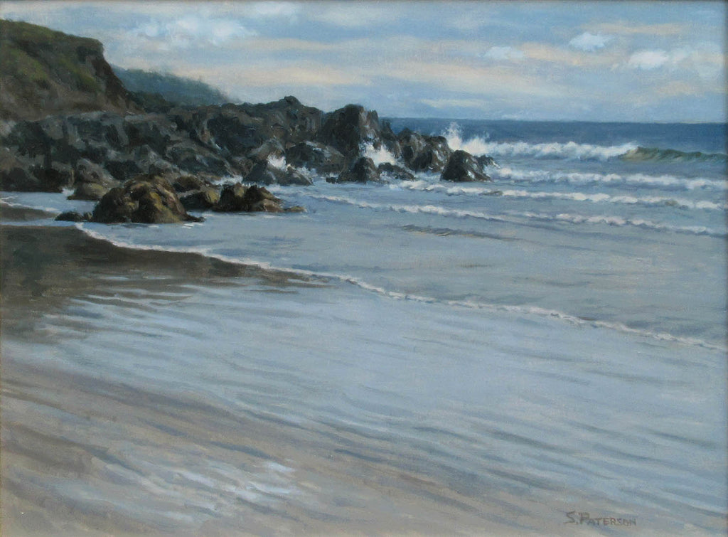 Susan Paterson artwork 'Michaud Beach' at Gallery78 Fredericton, New Brunswick