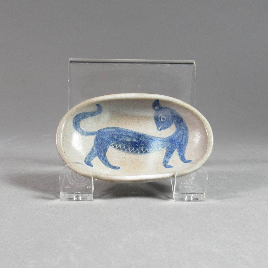 Deichmann Pottery artwork 'Miniature Dish with Striped Goofus' at Gallery78 Fredericton, New Brunswick