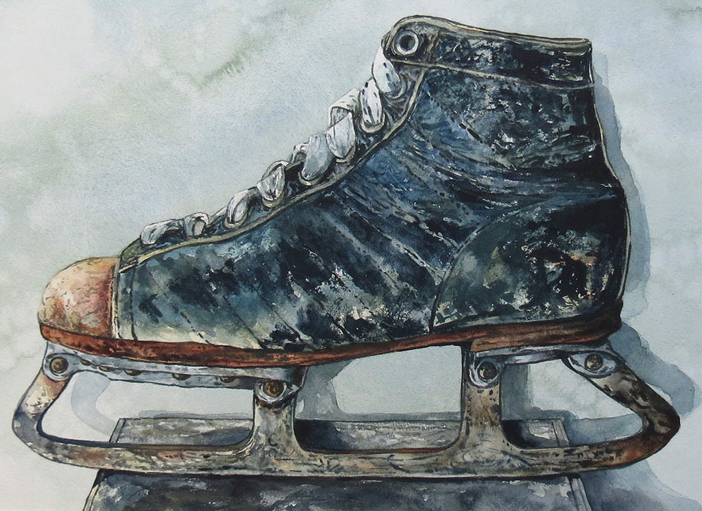 Andrew  Henderson artwork 'Skate' at Gallery78 Fredericton, New Brunswick