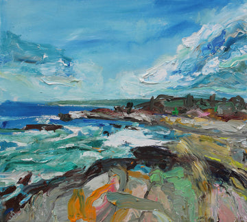 Matthew Collins artwork 'View from the Big Rock' at Gallery78 Fredericton, New Brunswick