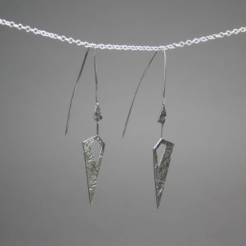 Logan Mudge artwork 'Sterling Silver Earrings' at Gallery78 Fredericton, New Brunswick