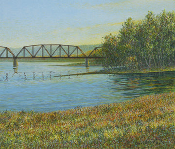 David McKay artwork 'North Side' at Gallery78 Fredericton, New Brunswick