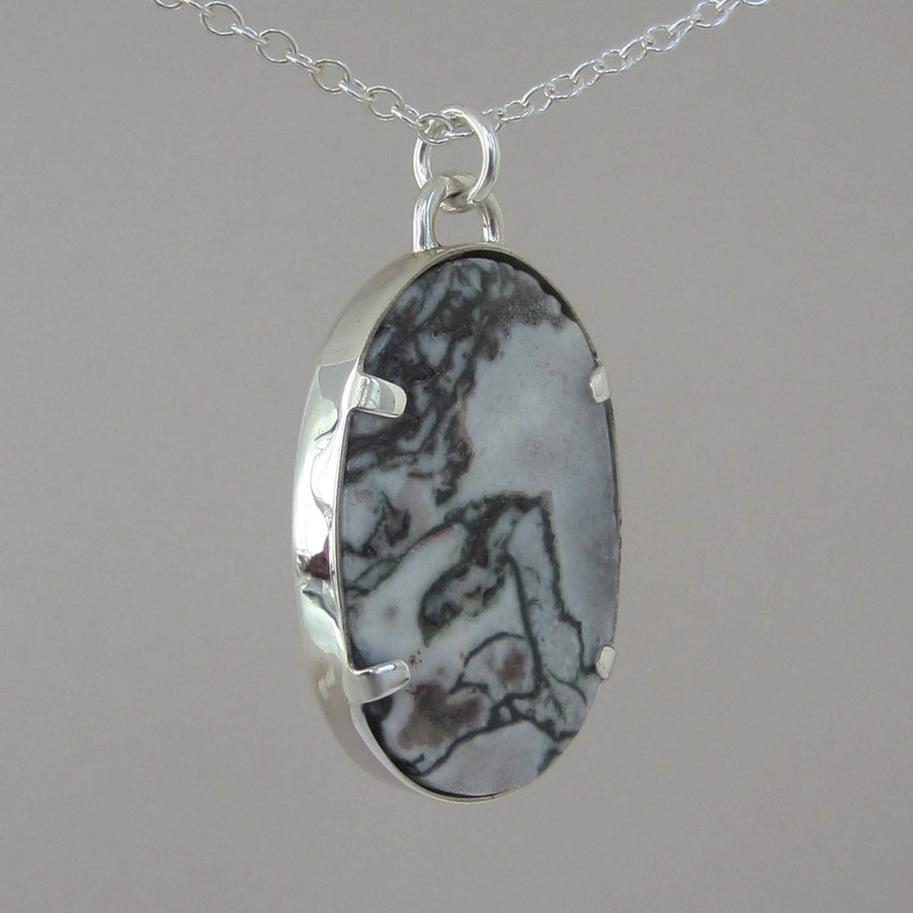 William Robinson artwork 'Moss Agate Pendant' at Gallery78 Fredericton, New Brunswick