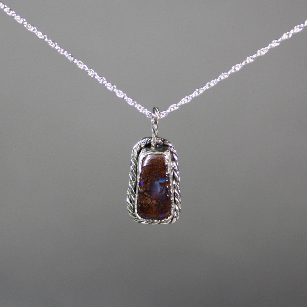 Ann Fillmore artwork 'Small Bolder Opal Pendant' at Gallery78 Fredericton, New Brunswick