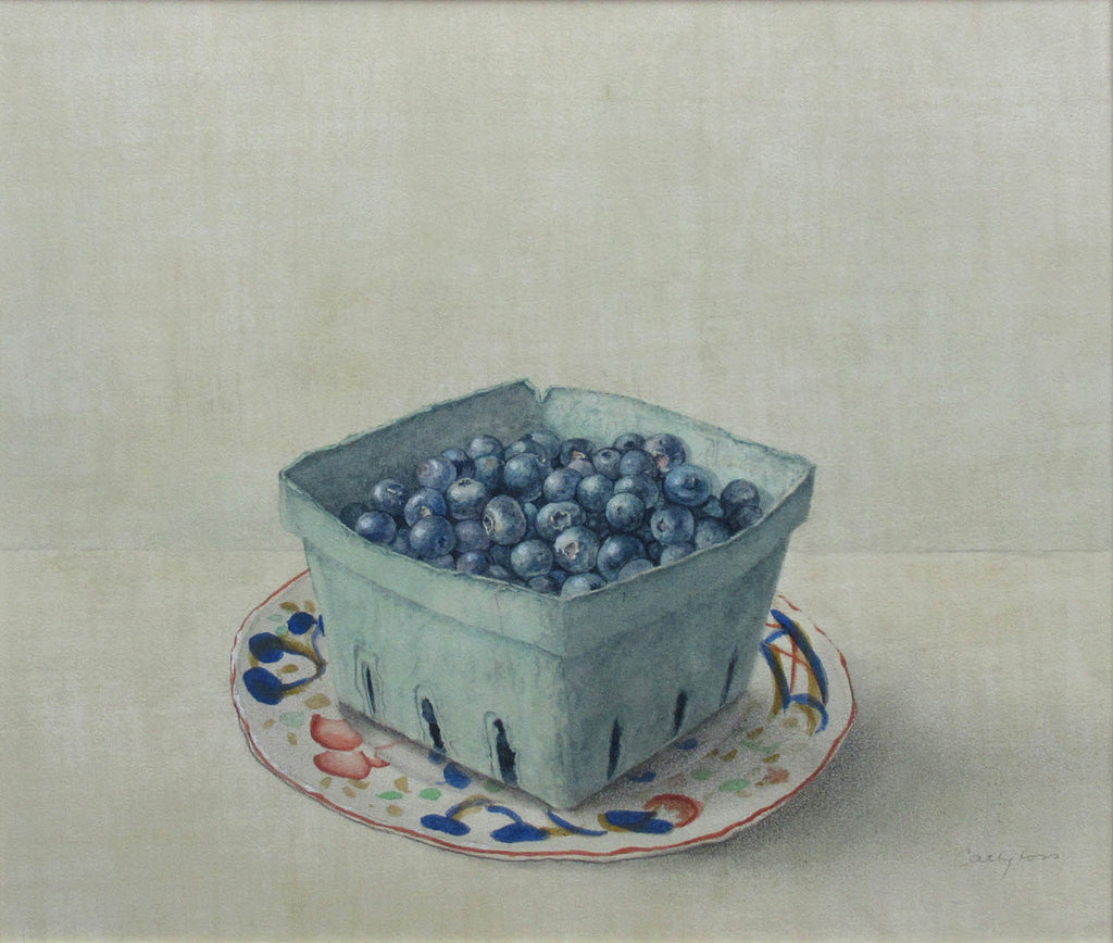 Cathy Ross artwork 'Blueberries' at Gallery78 Fredericton, New Brunswick