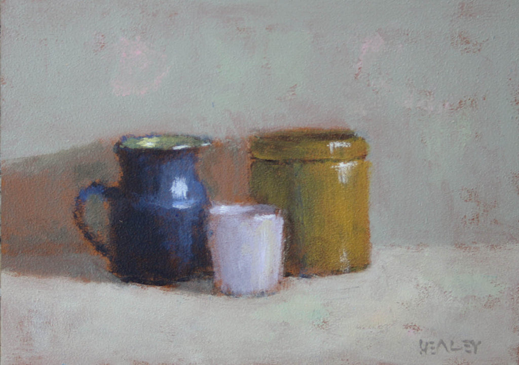 Paul Healey artwork 'Blue Pitcher' at Gallery78 Fredericton, New Brunswick