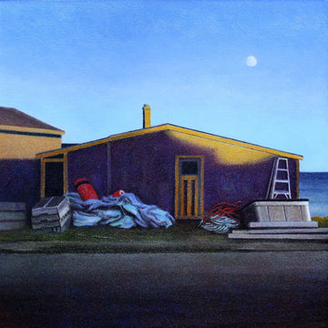 Steven Rhude artwork 'Dusk, Briar Island' at Gallery78 Fredericton, New Brunswick