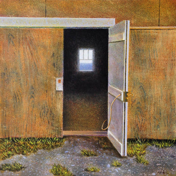 Steven Rhude artwork 'Tiverton Doorway' at Gallery78 Fredericton, New Brunswick