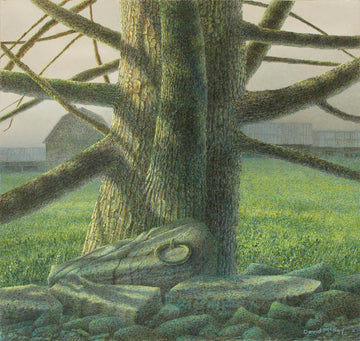 David McKay artwork 'The Anchor Tree' at Gallery78 Fredericton, New Brunswick