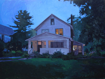 Sarah Sackville artwork 'Side Porch' at Gallery78 Fredericton, New Brunswick