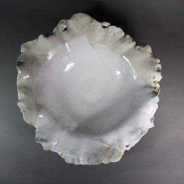 Heather Waugh Pitts artwork 'White Porcelain Wave Bowl' at Gallery78 Fredericton, New Brunswick