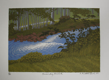 Robert Rutherford artwork 'Brierly Brook' at Gallery78 Fredericton, New Brunswick