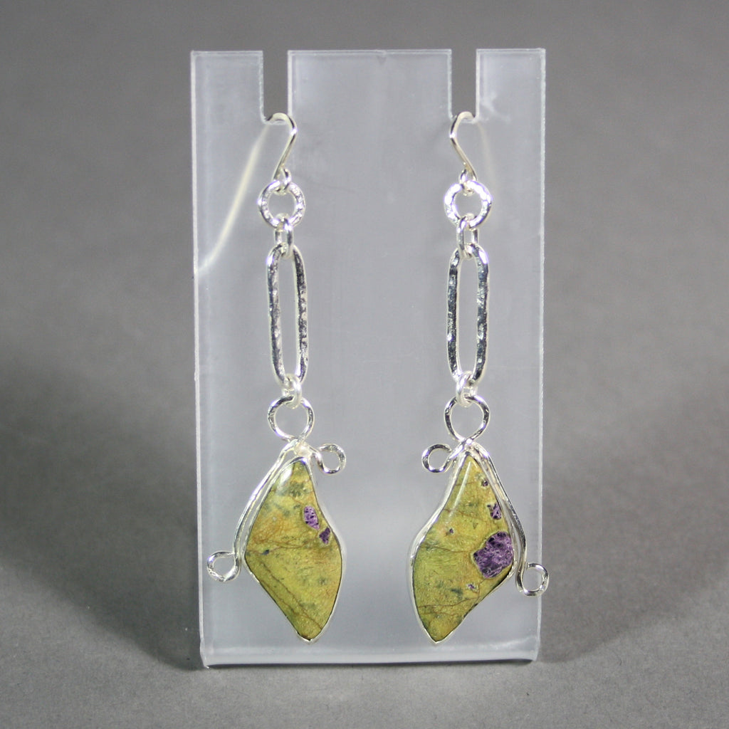 Ann Fillmore artwork 'Atlantisite Earrings' at Gallery78 Fredericton, New Brunswick