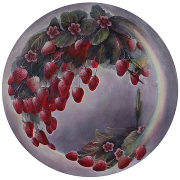 Deanna Musgrave artwork 'Whispers of a Secret Passion Within a Wreath' at Gallery78 Fredericton, New Brunswick