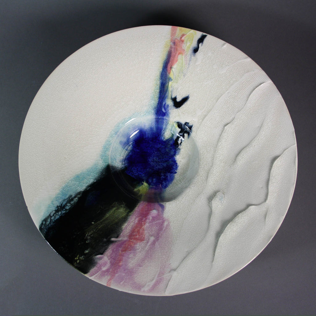 Karen Burk artwork 'Abstract Series: Round Bowl' at Gallery78 Fredericton, New Brunswick