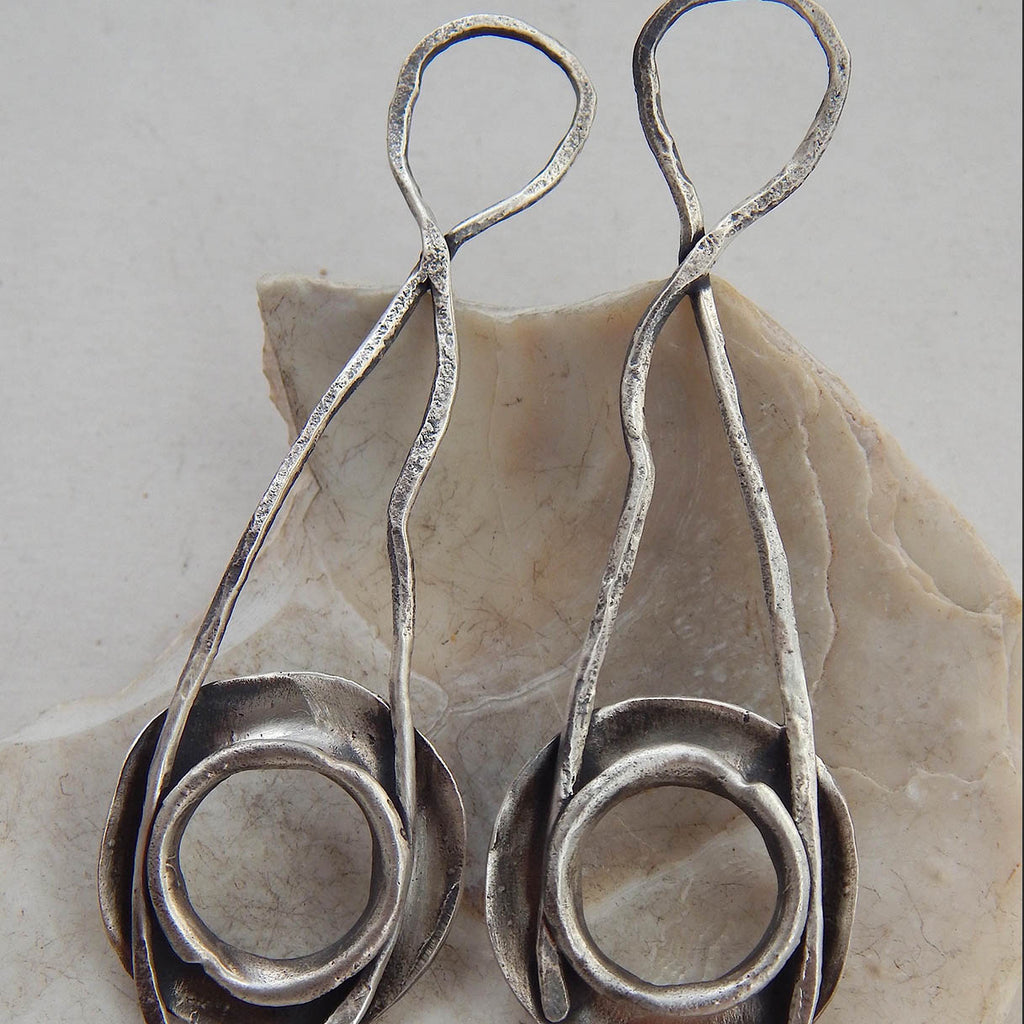 Clare Bridge artwork 'Earrings, Grommets' at Gallery78 Fredericton, New Brunswick