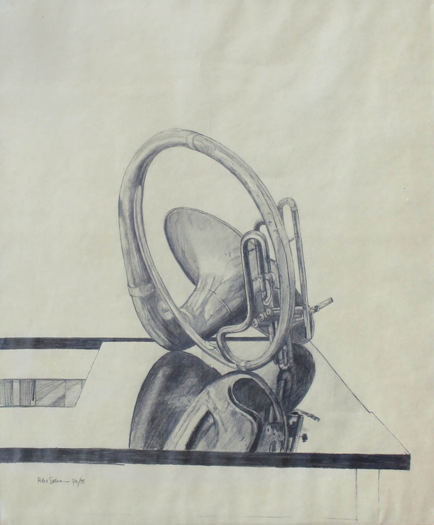 Peter Salmon artwork 'French Horn' at Gallery78 Fredericton, New Brunswick