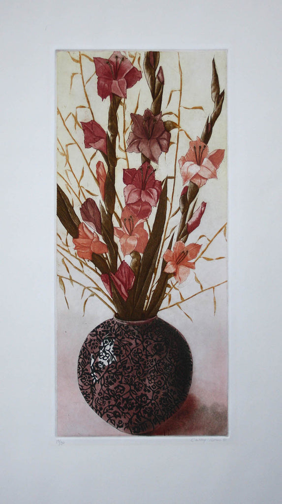 Cathy Ross artwork 'Untitled (Gladiolas)' at Gallery78 Fredericton, New Brunswick