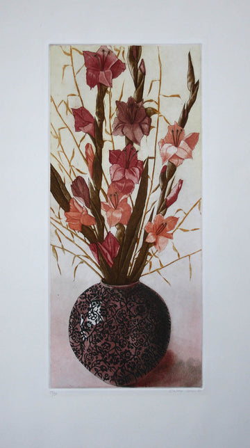 Cathy Ross artwork 'Untitled (Gladiolas)' at Gallery78 Fredericton, New Brunswick