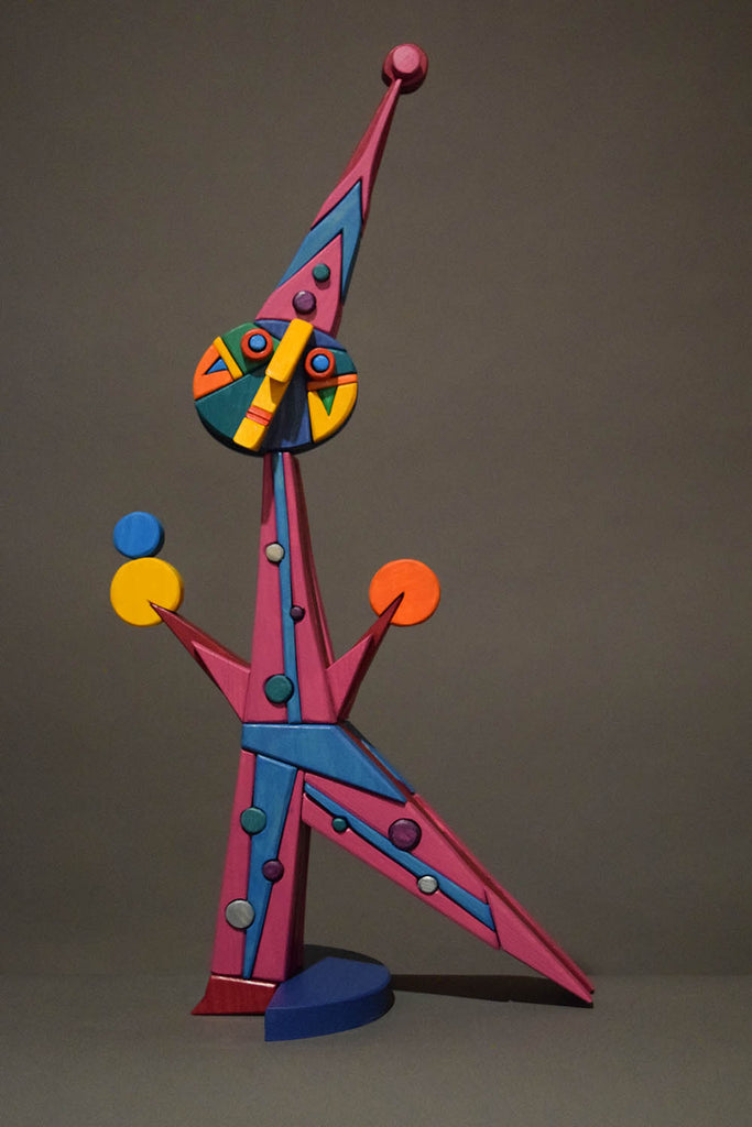 Werner Arnold artwork 'The Juggler' at Gallery78 Fredericton, New Brunswick