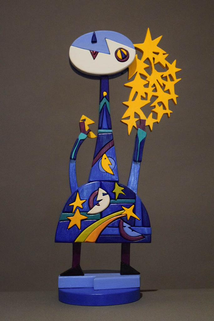 Werner Arnold artwork 'Moon Woman' at Gallery78 Fredericton, New Brunswick
