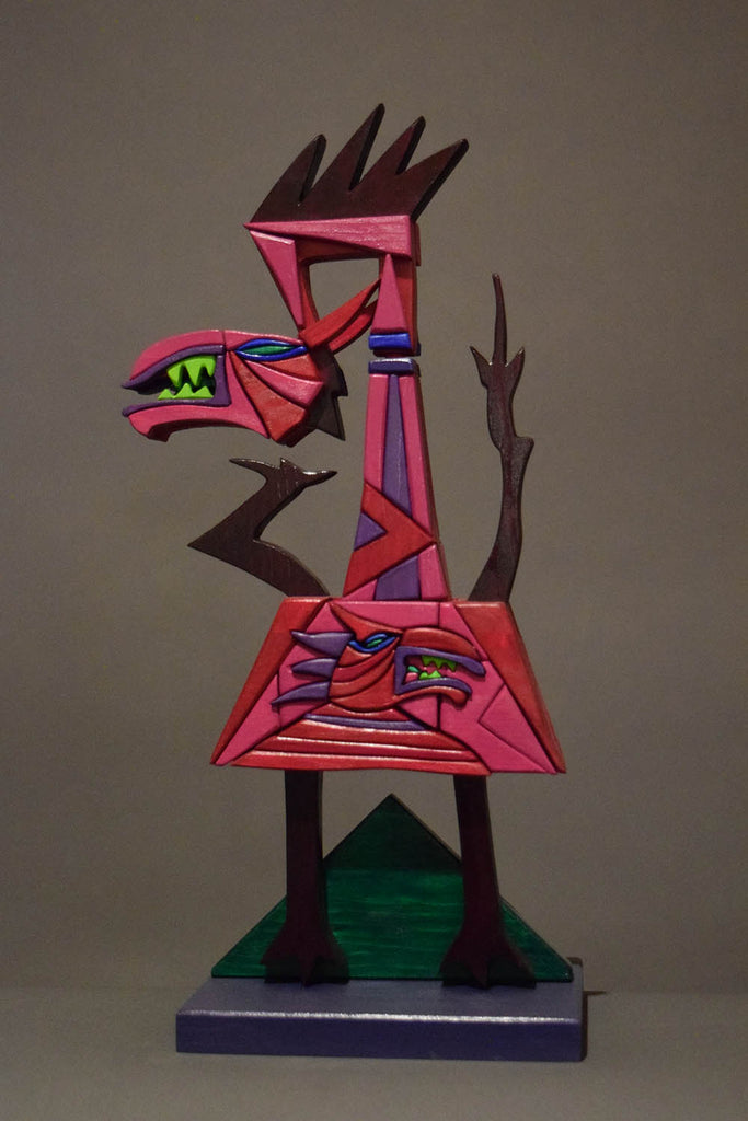 Werner Arnold artwork 'Red Dragon' at Gallery78 Fredericton, New Brunswick