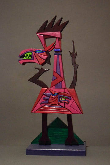 Werner Arnold artwork 'Red Dragon' at Gallery78 Fredericton, New Brunswick