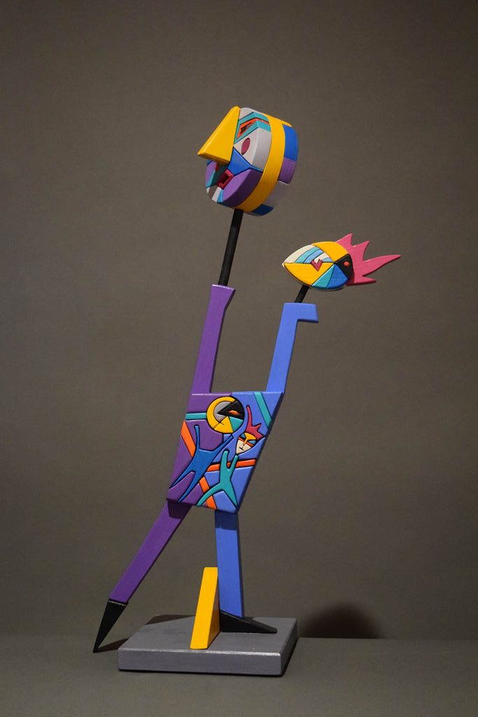Werner Arnold artwork 'Many Faces' at Gallery78 Fredericton, New Brunswick