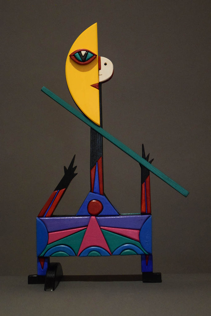 Werner Arnold artwork 'Half Face' at Gallery78 Fredericton, New Brunswick