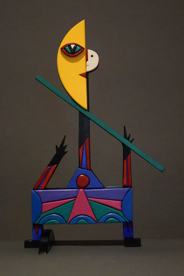 Werner Arnold artwork 'Half Face' at Gallery78 Fredericton, New Brunswick