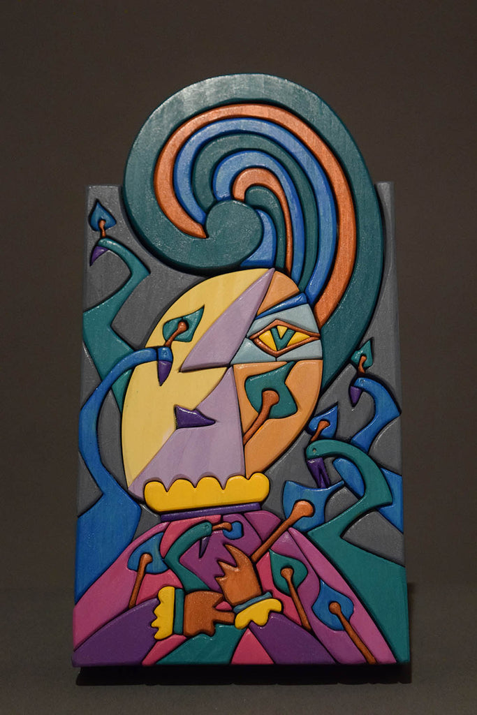 Werner Arnold artwork 'Frau Pfau' at Gallery78 Fredericton, New Brunswick