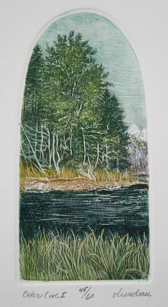 Vicki MacLean artwork 'Otter Cove I' at Gallery78 Fredericton, New Brunswick