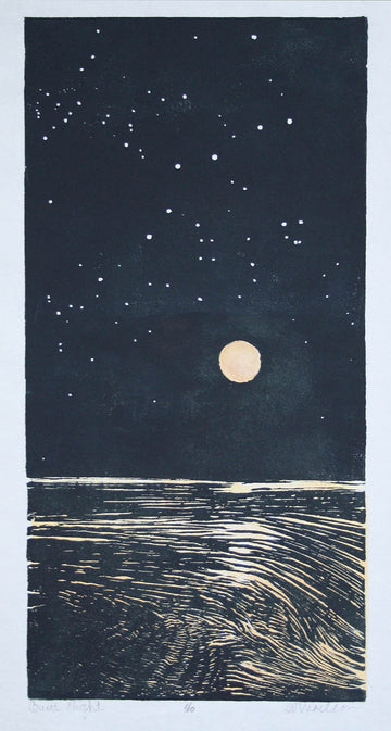 Vicki MacLean artwork 'Quiet Night' at Gallery78 Fredericton, New Brunswick