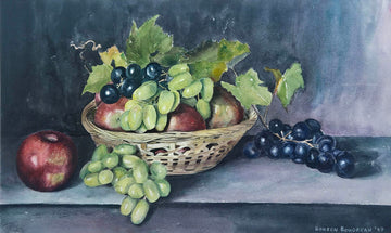 Doreen  Boudreau artwork 'Basket of Fruit' at Gallery78 Fredericton, New Brunswick
