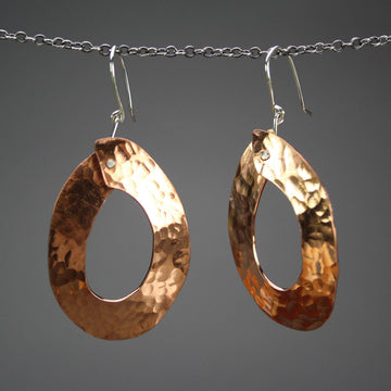 Cara Toogood artwork 'Toogood Copper Earrings' at Gallery78 Fredericton, New Brunswick