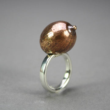 Cara Toogood artwork 'Toogood Acorn Ring' at Gallery78 Fredericton, New Brunswick