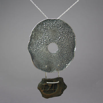 Ceilidh Craig artwork 'Craig Pendant with Ceramic I' at Gallery78 Fredericton, New Brunswick