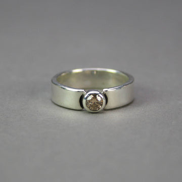 Ceilidh Craig artwork 'Craig Solitaire Ring' at Gallery78 Fredericton, New Brunswick