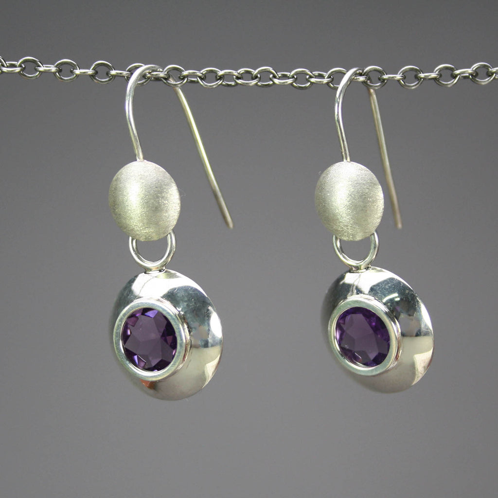 David Gomez artwork 'Gomez Amethyst Earrings' at Gallery78 Fredericton, New Brunswick