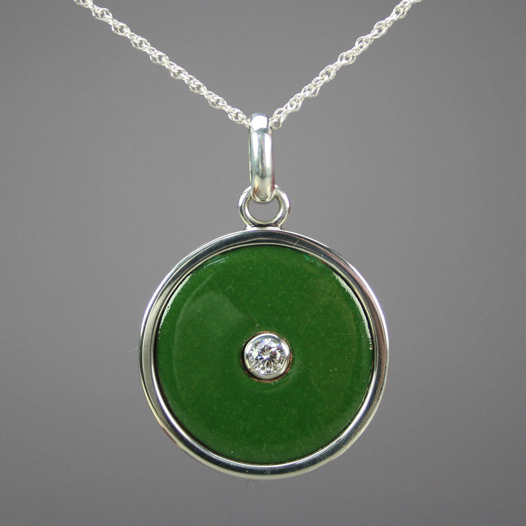 David Gomez artwork 'Gomez Enamelled Pendant' at Gallery78 Fredericton, New Brunswick